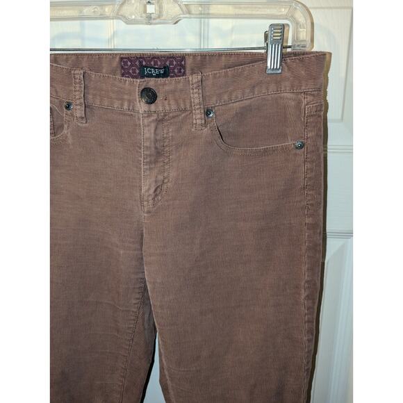 J. Crew Corduroy jean womens 30x26 Bootcut low rise zip closure pants brown - Picture 2 of 15